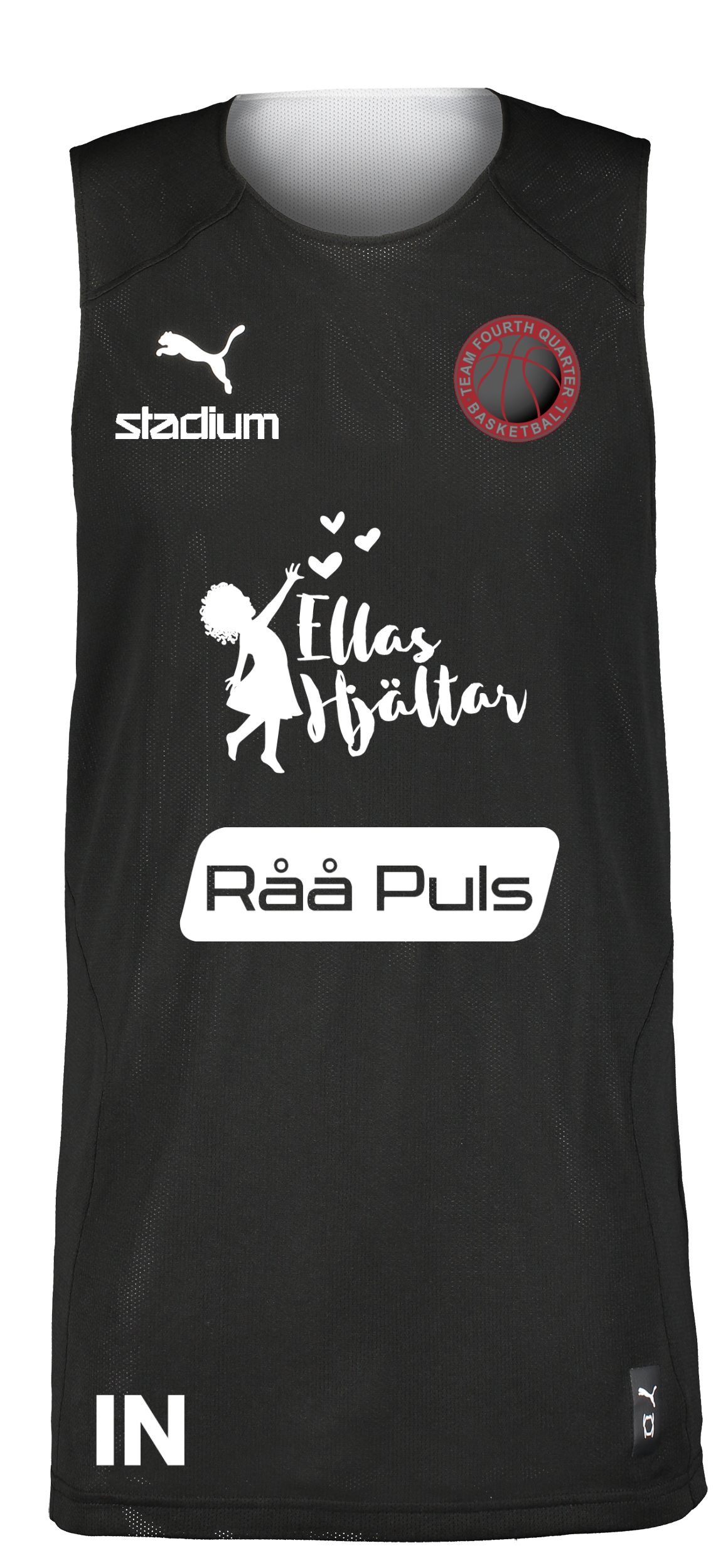 
PUMA, 
Hoops Team Junior Reversible Practice Jersey, 
Detail 1
