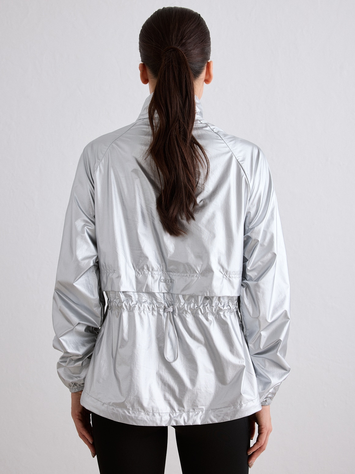 AIM&acute;N, W METALLIC RUNNING JACKET