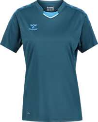 Core Xk Poly Jsy Ss W - Blue Coral Standard Small1x1