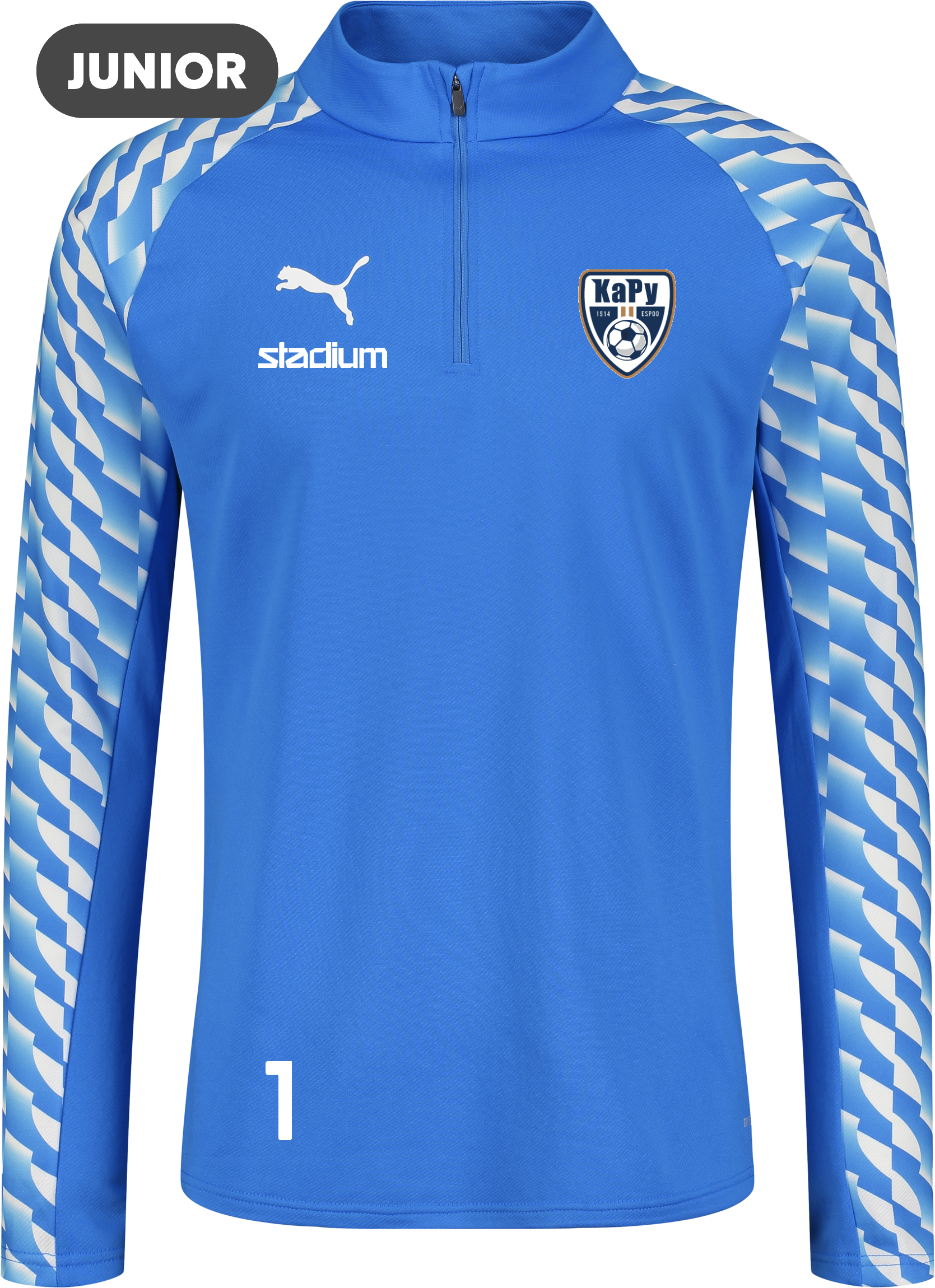 
PUMA, 
TEAMLIGA26 TRAINING 1/4 ZIP TOP JR, 
Detail 1
