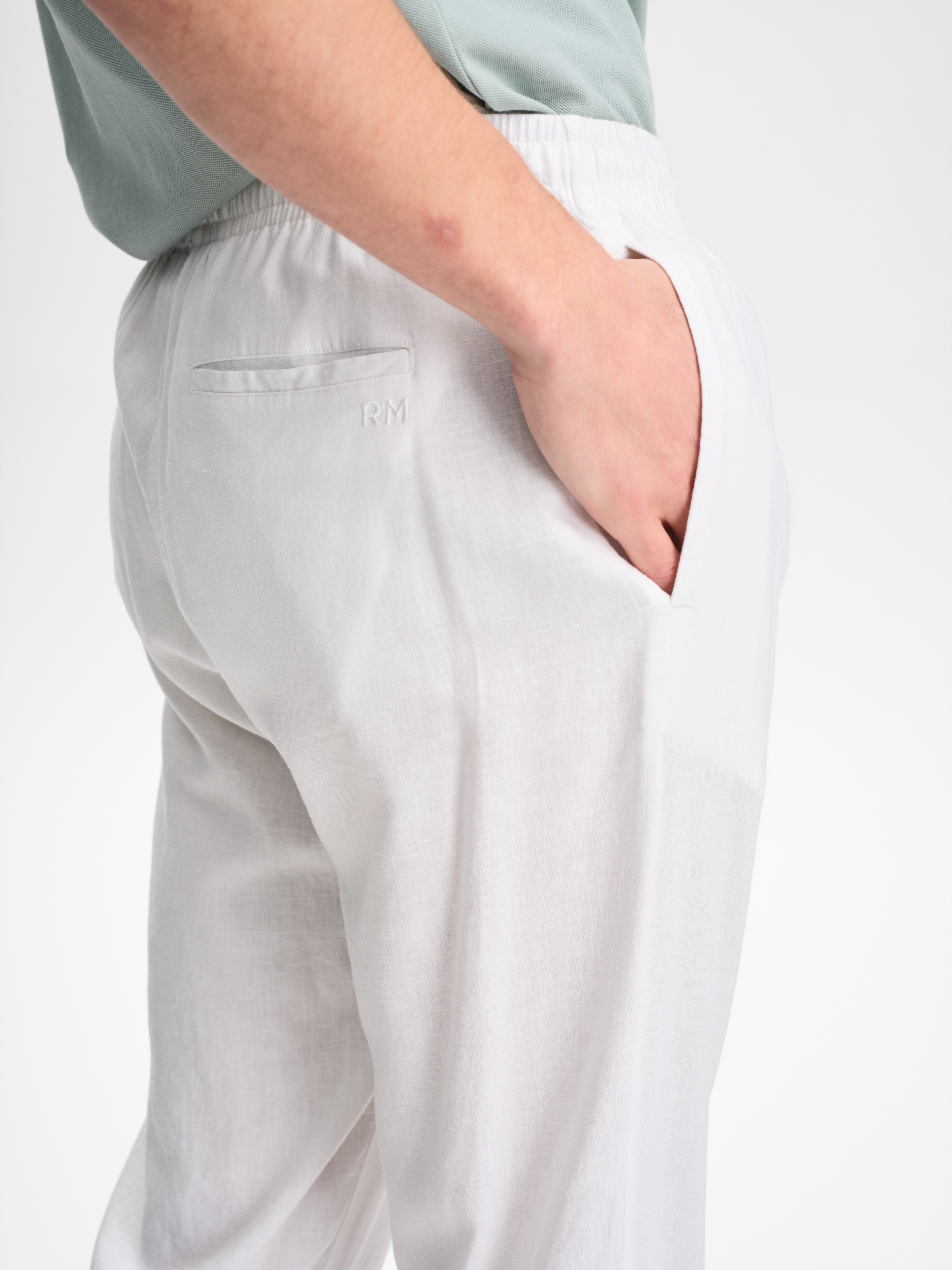 RACE MARINE, M COAST LINEN PANT