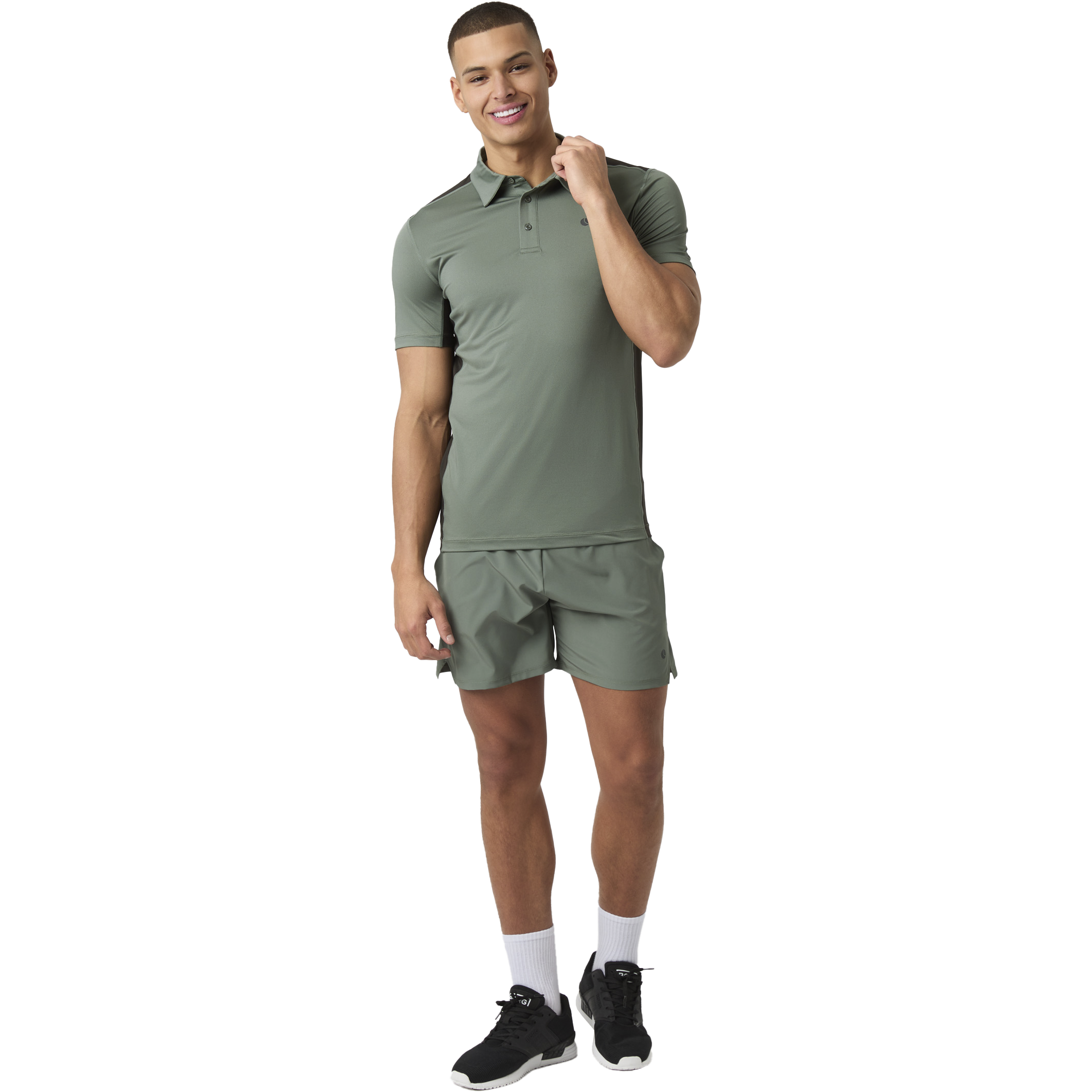 BJ&Ouml;RN BORG, Ace Mesh Panel Polo Shirt