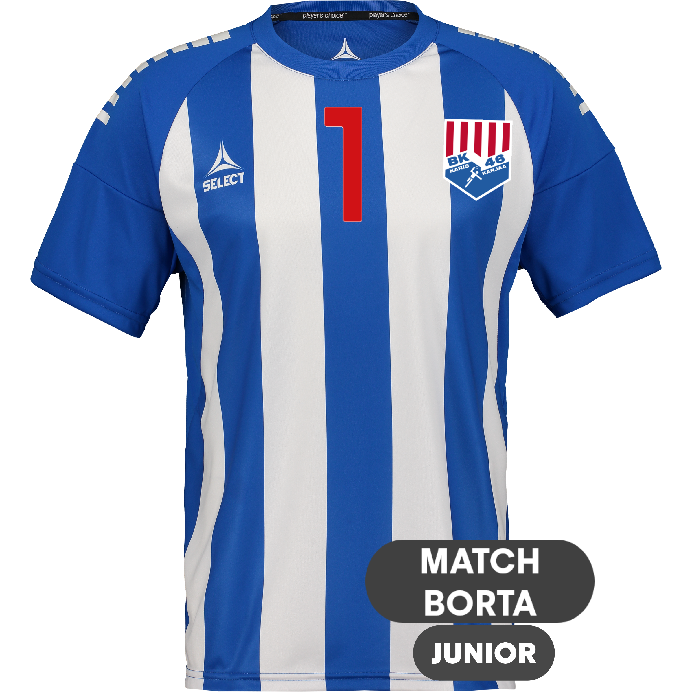 
SELECT, 
Spain 25 Striped Ss Jsy Jr, 
Detail 1
