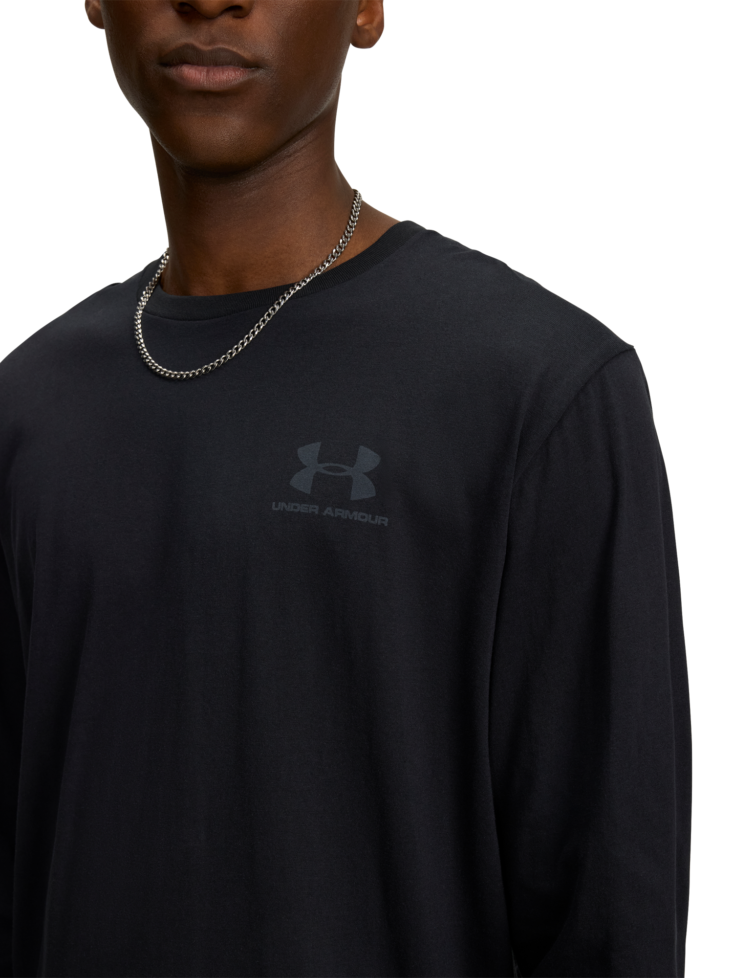 UNDER ARMOUR, M UA SPORTSTYLE LEFT CHEST LS