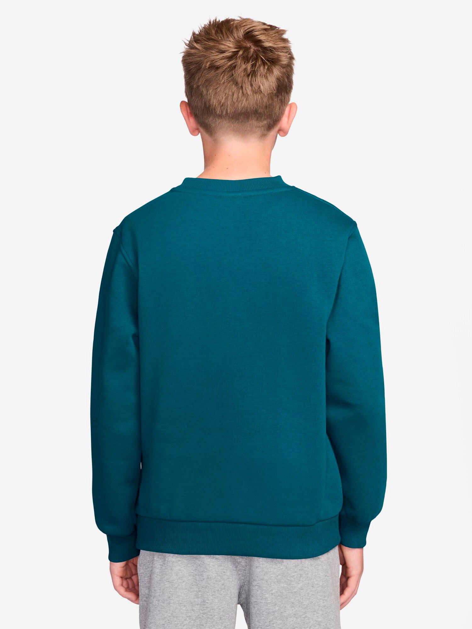 NIKE, J Nsw Club Flc Crew Ls Lbr