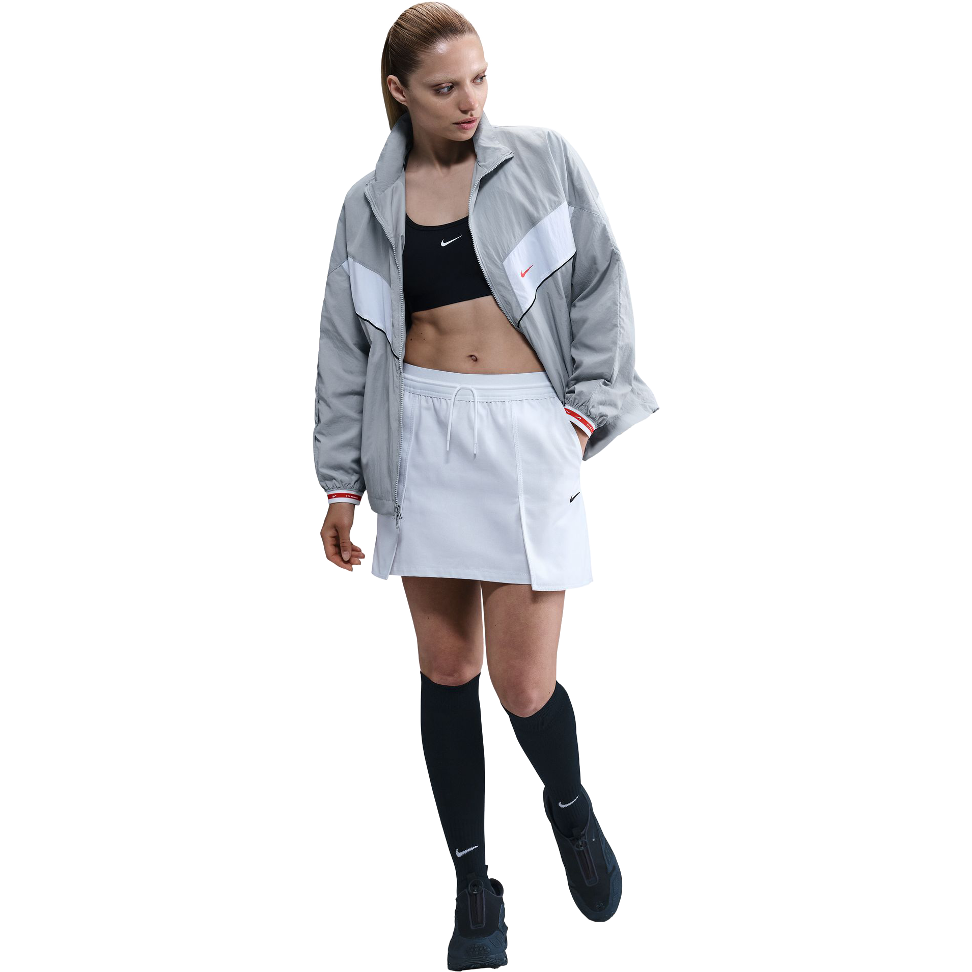 NIKE, W Nsw Jkt Wvn Gls