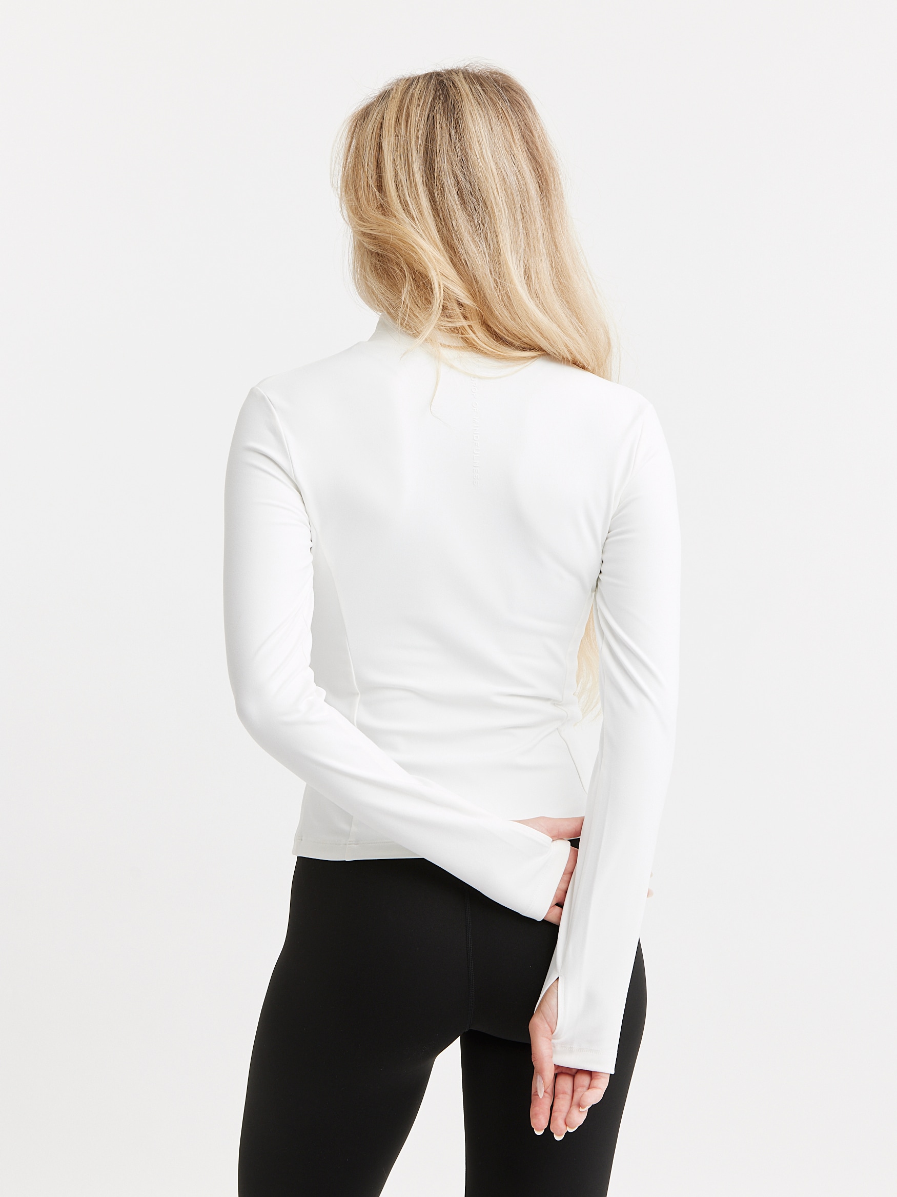 DROP OF MINDFULNESS, Butter Soft Zip Cardigan