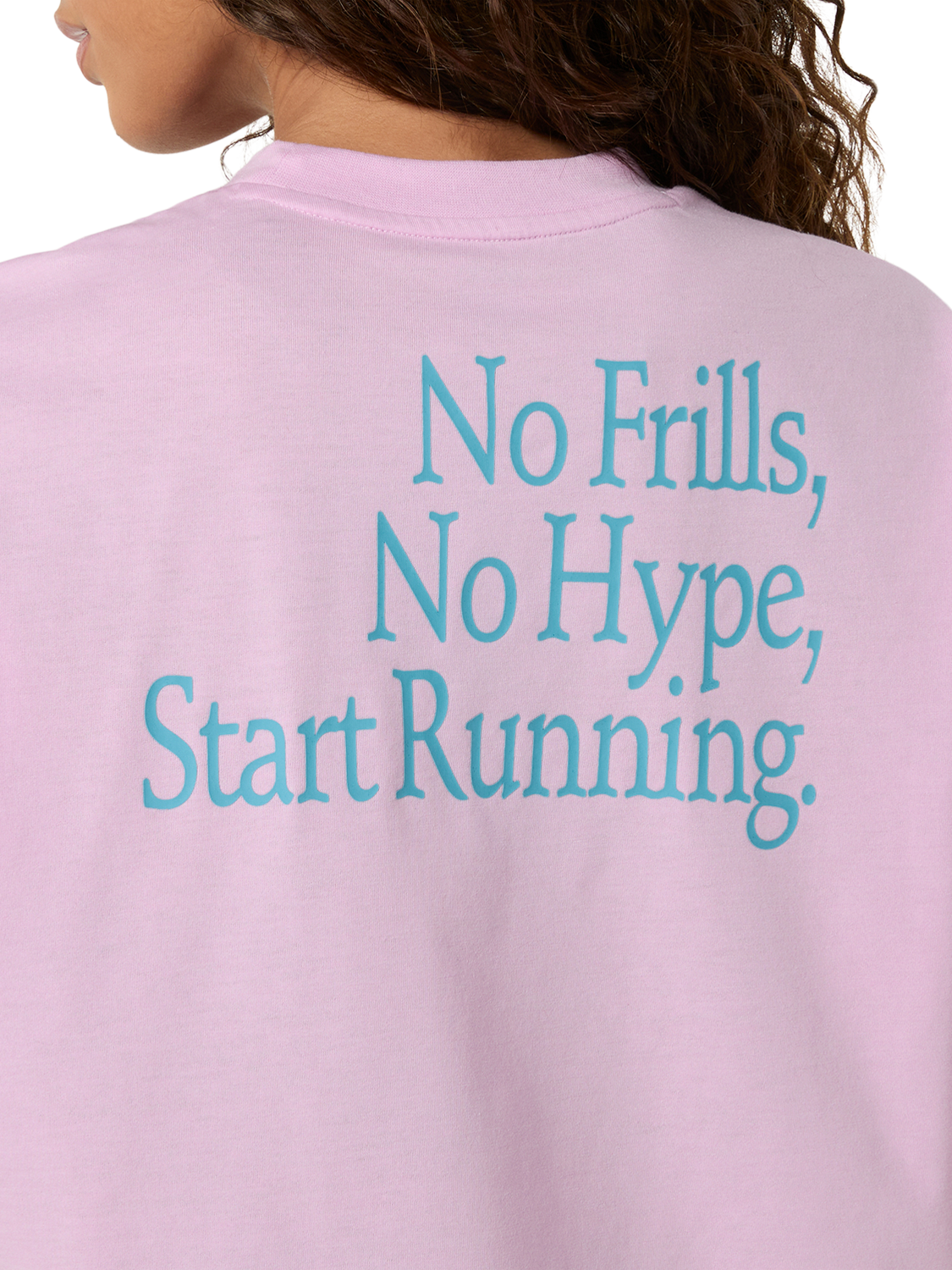 ASICS, W RUNNER MESSAGE GRAPHIC TEE