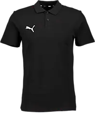 T Goal Casual Polo - Black/White Standard Small1x1