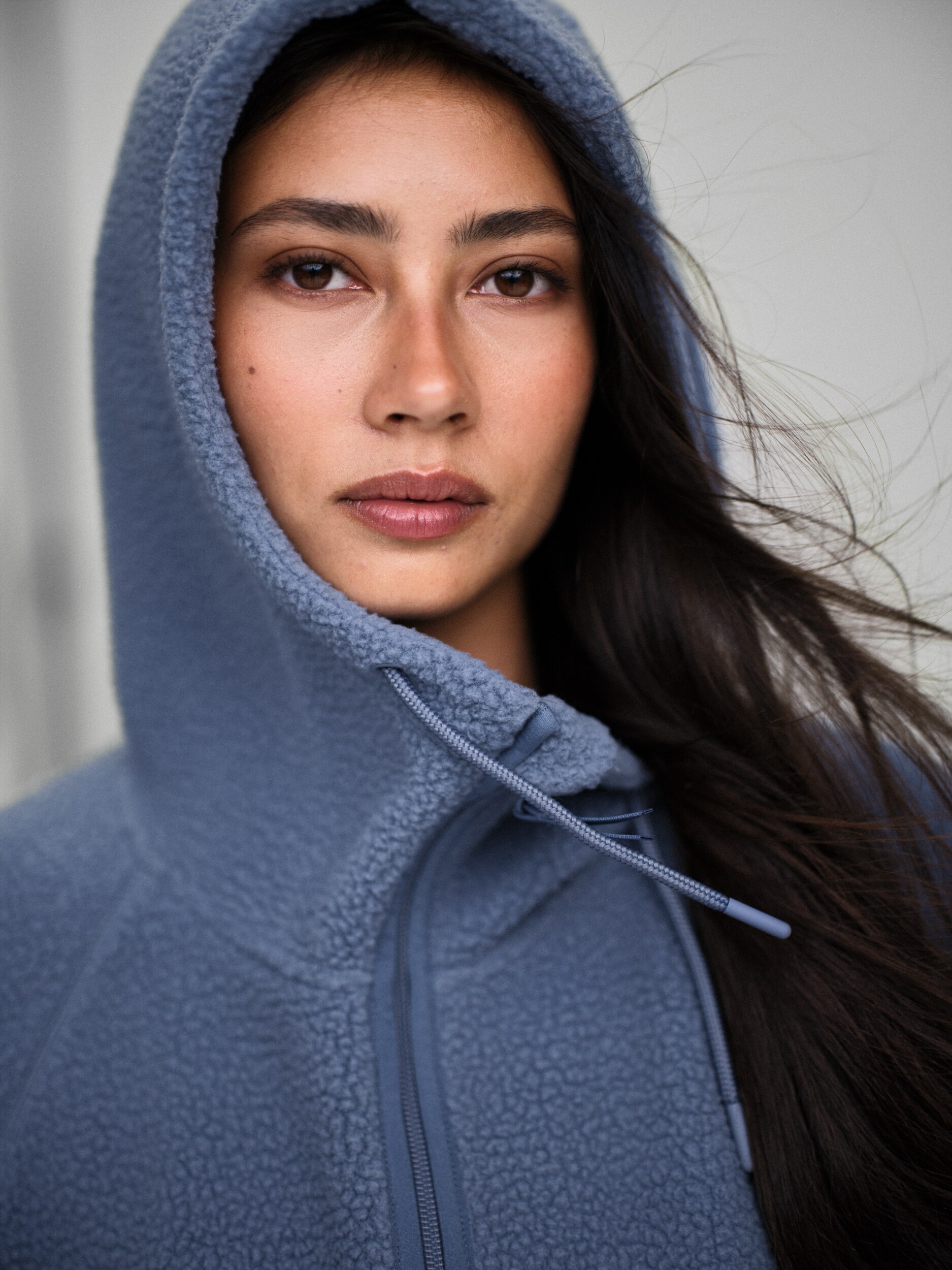 EVEREST, Pile Long Hood, Pitk&auml; Fleecetakki, Naisten