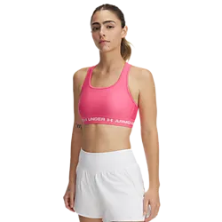 Ua Crossback Mid Bra - Super Pink Model01 Small1x1