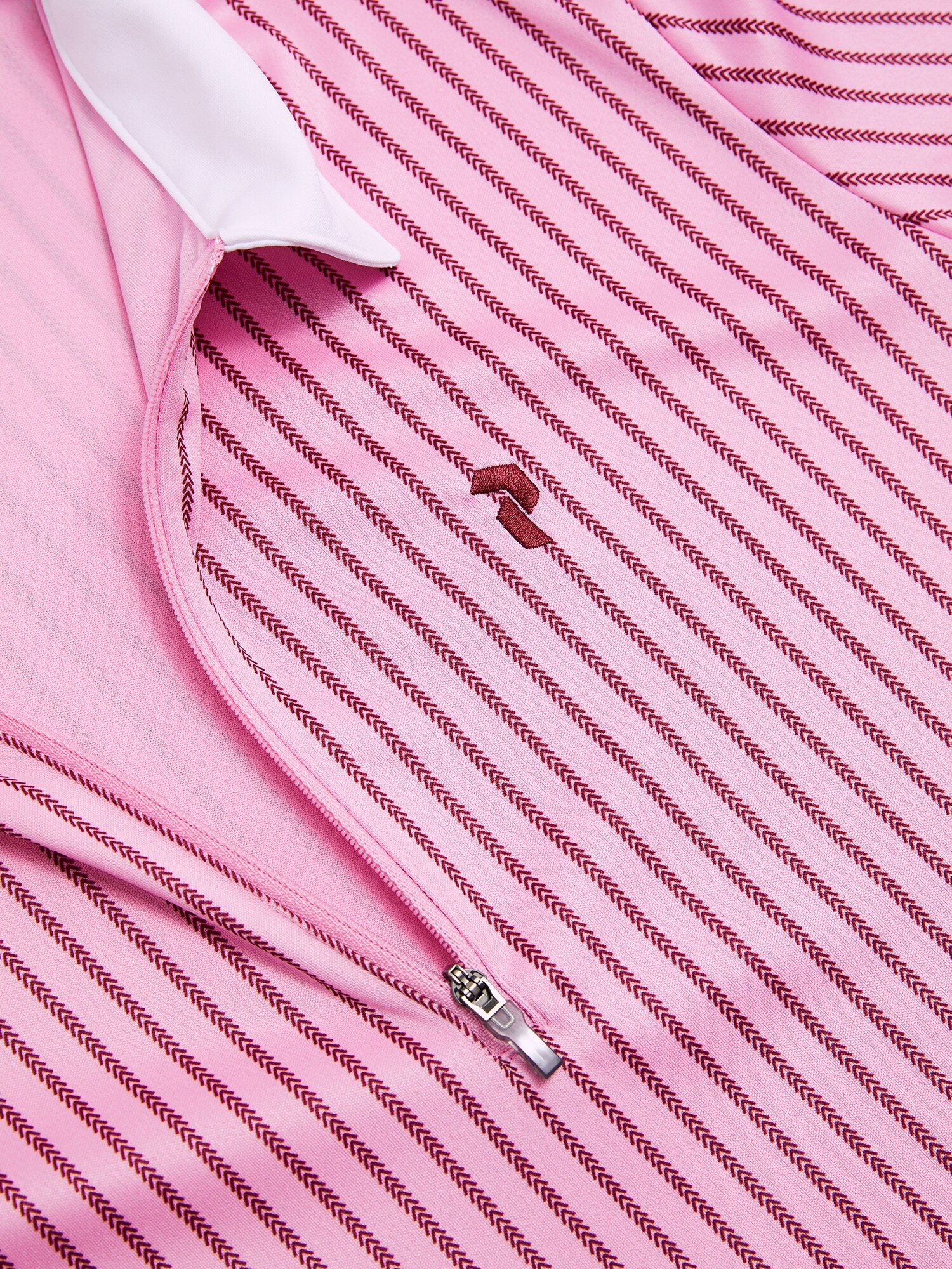 PEAK PERFORMANCE, W Graphic Ss Zip Polo