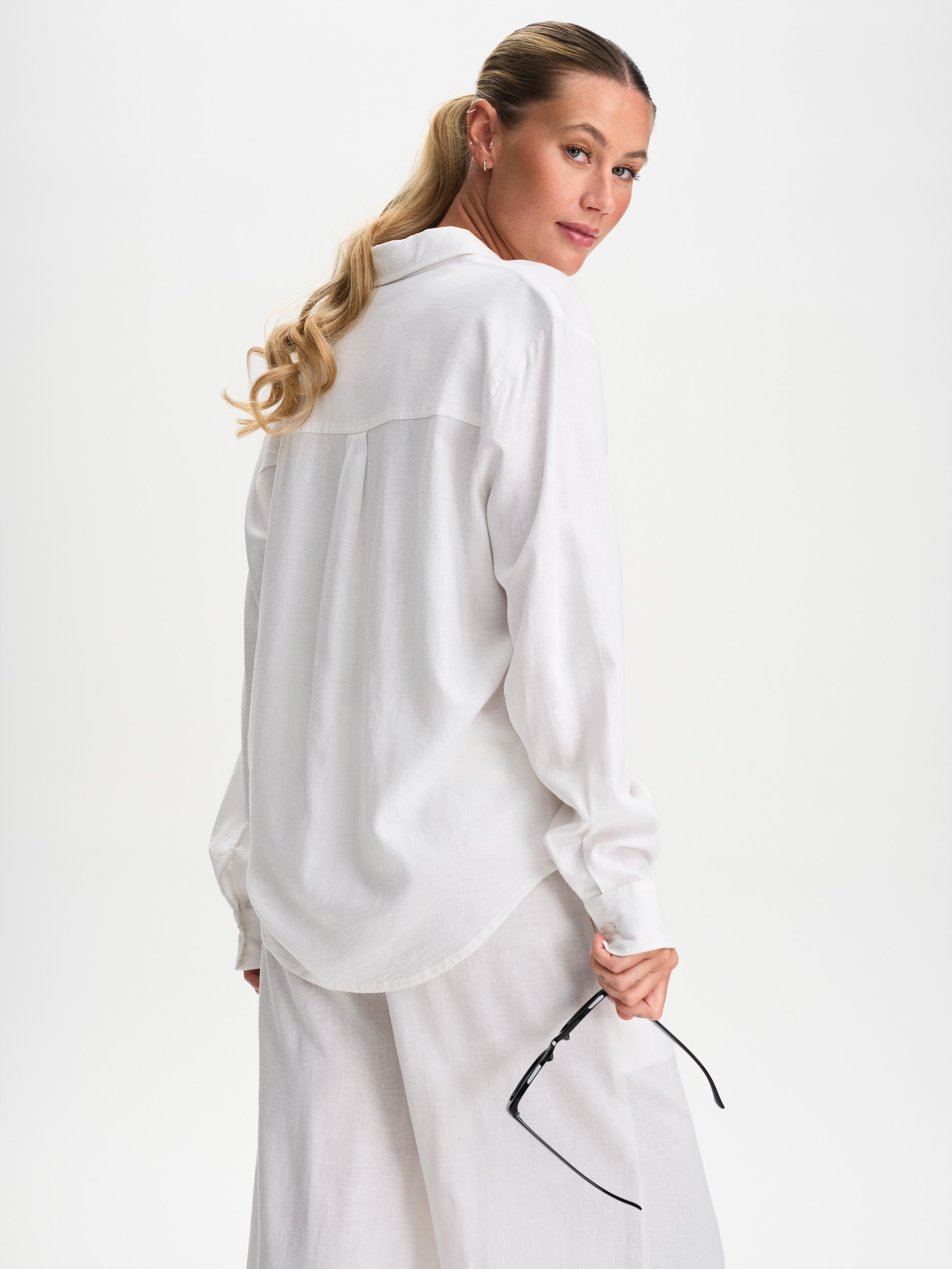 RACE MARINE, W SEA SIDE LINEN SHIRT