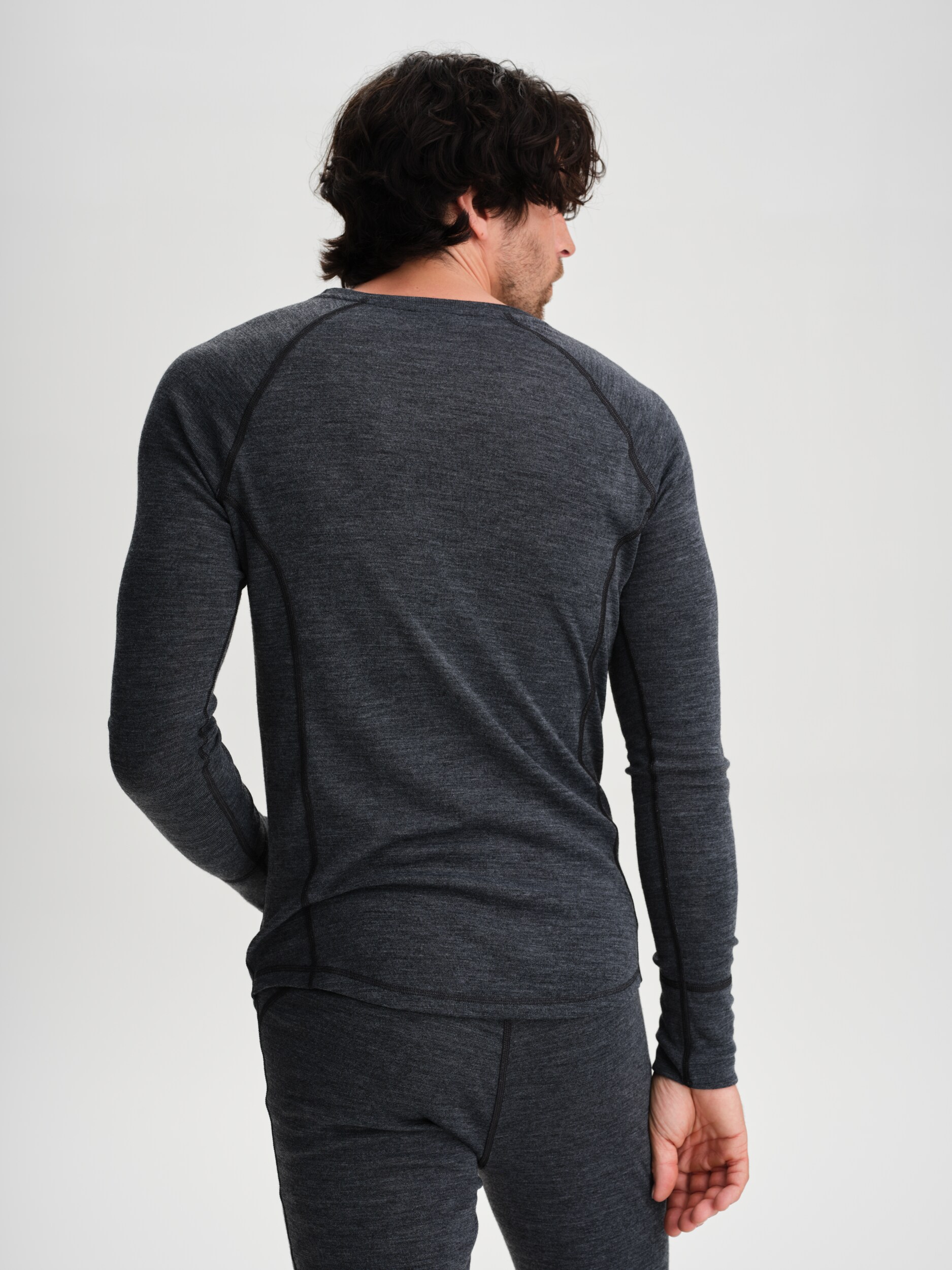 EVEREST, M Wool Uw Shirt 2