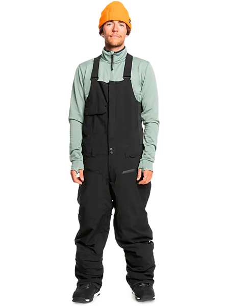 385706105102 QUIKSILVER M Utility Bib Pant 385706105102 QUIKSILVER M Utility Bib Pant Model01 Detail