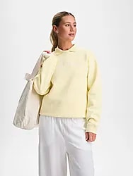 W SEA SIDE CREW - PASTEL YELLOW Model01 Small1x1