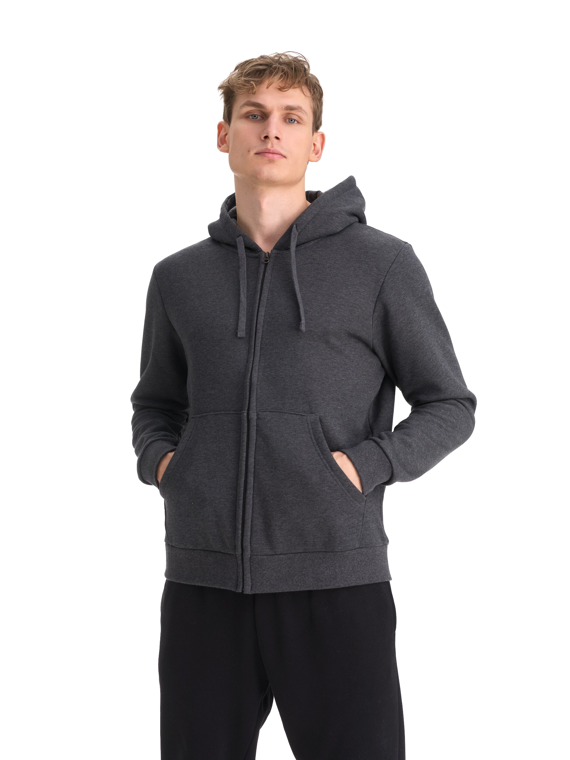 
TAKEOFF, 
Basic Zip Hood M, 
Detail 1
