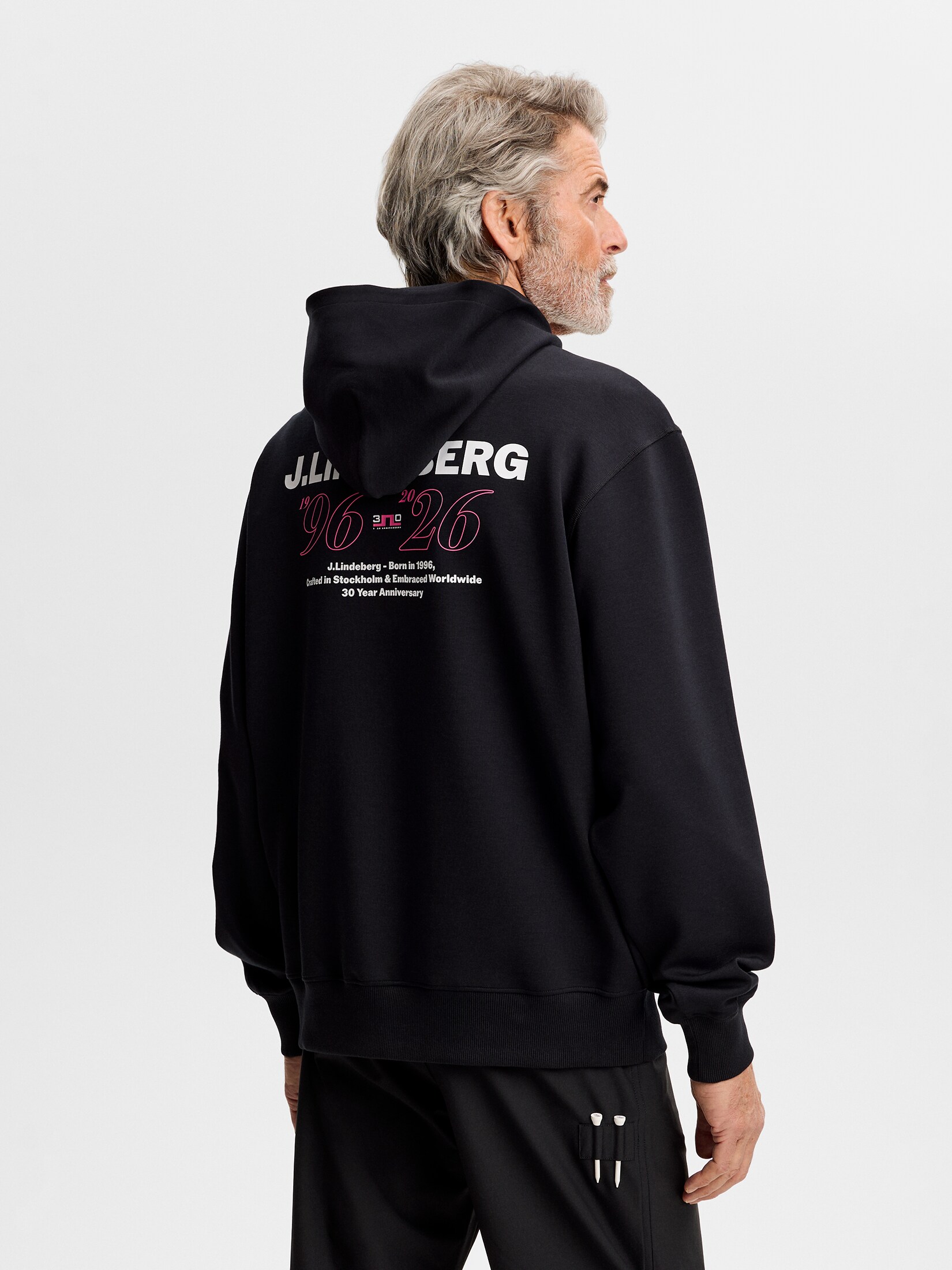 J LINDEBERG, 30Y CALLAN UNISEX HOODIE