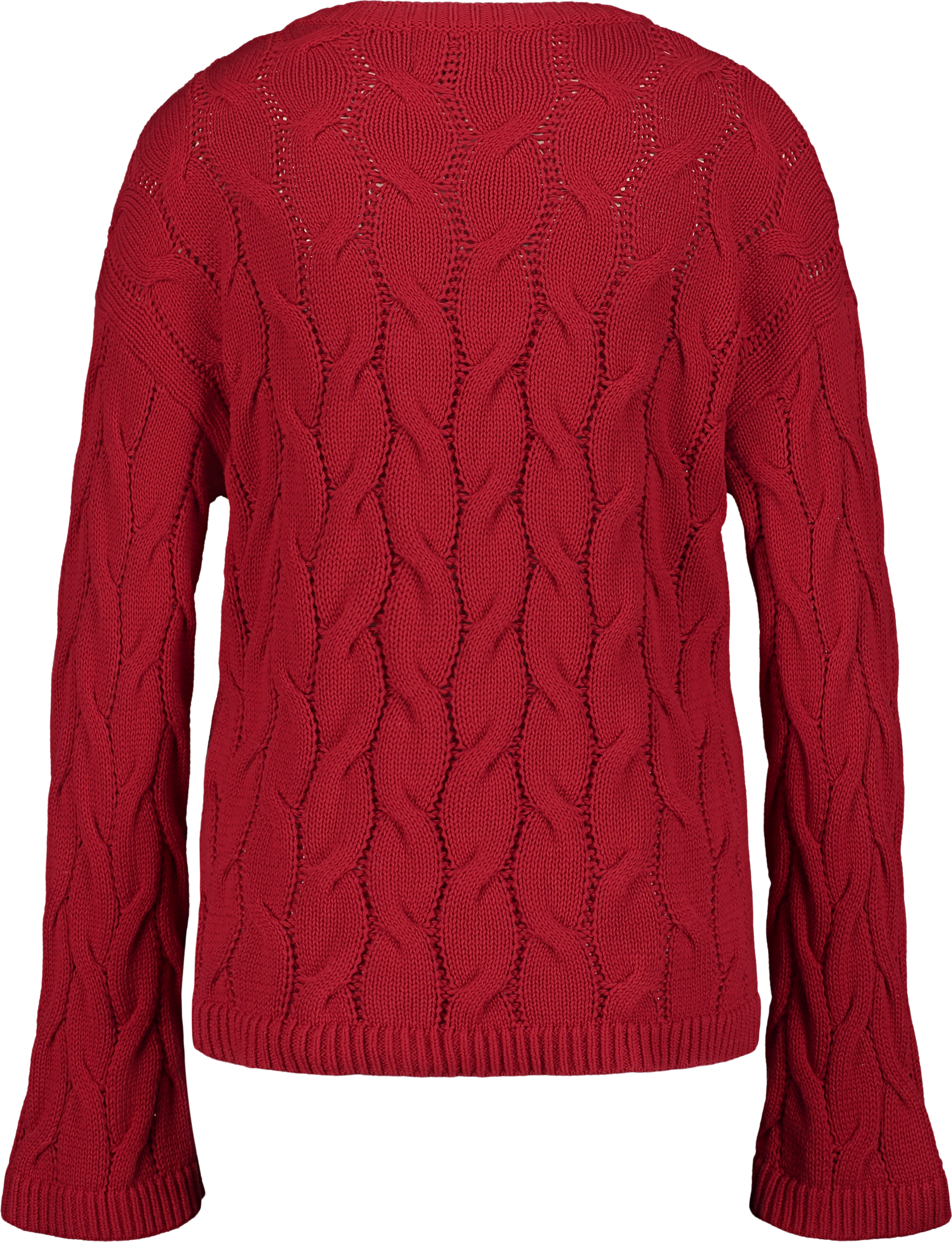 RACE MARINE, W CABLE KNIT SWEATER