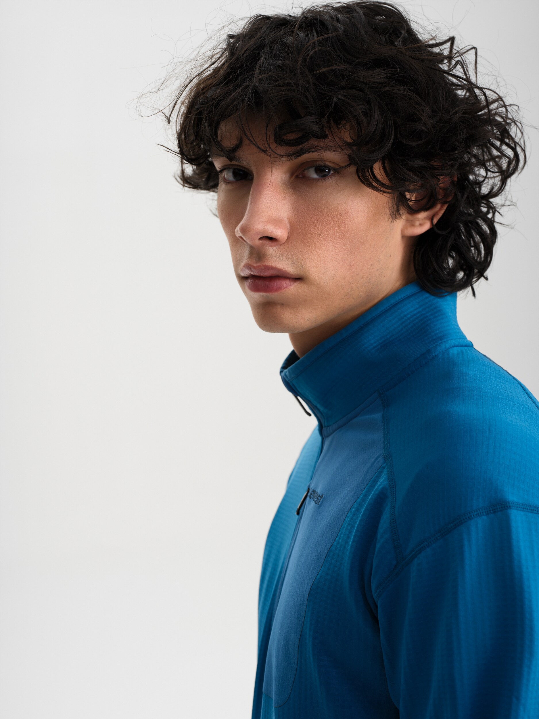 EVEREST, Structured Quarter Zip, funktionstr&ouml;ja, herr