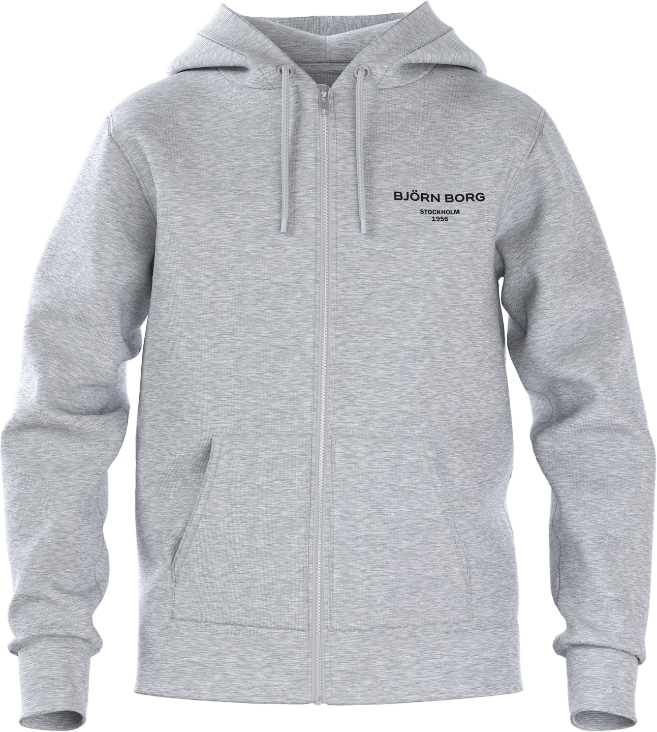 
BJ&Ouml;RN BORG, 
J BORG ESSENTIAL 1 ZIP HOODIE, 
Detail 1
