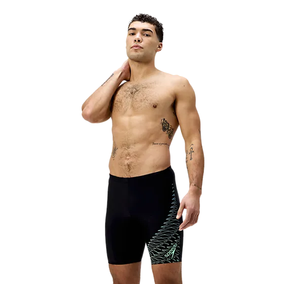 404737102104 SPEEDO M Medley Logo Jammer 404737102104 SPEEDO M Medley Logo Jammer Model01 Detail