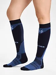 Core Wool Ski Sock - Blue Model01 Small1x1