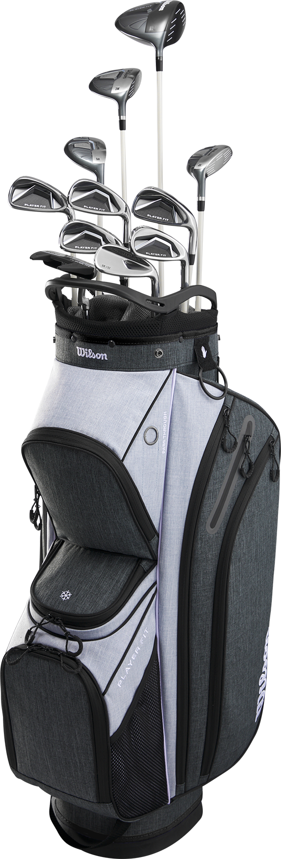 
WILSON, 
W PLAYER FIT RH GRAPHITE SET, 
Detail 1
