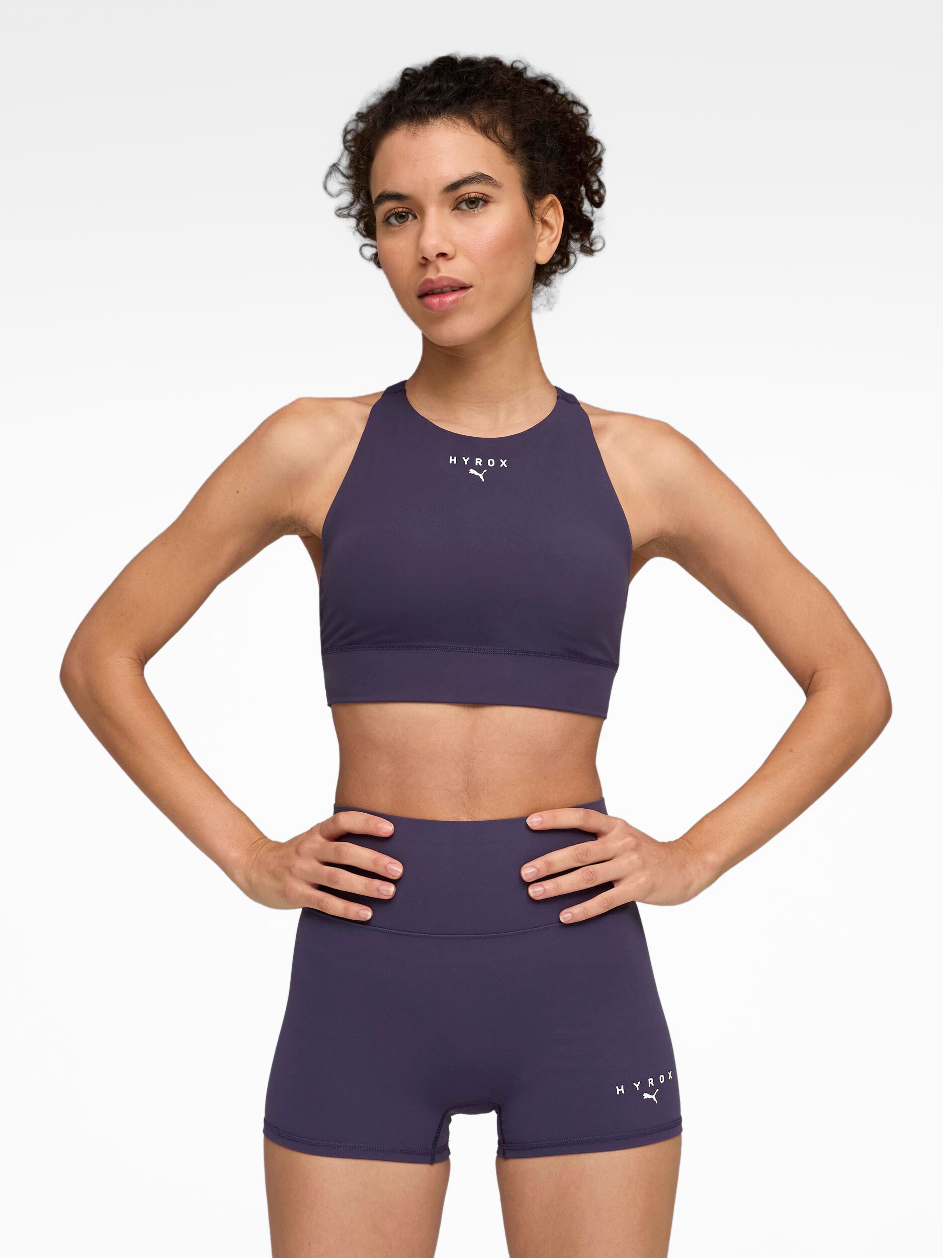 
PUMA, 
W Puma X Hyrox Shapeluxe High Neck Bra, 
Detail 1
