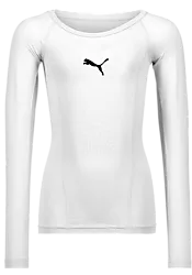 Liga Bl Ls Tee Jr - White Standard Small1x1