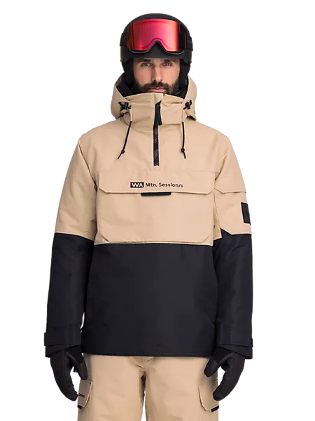 396333101101 WARP U Oakville Anorak 396333101101 WARP U Oakville Anorak Model01 Detail