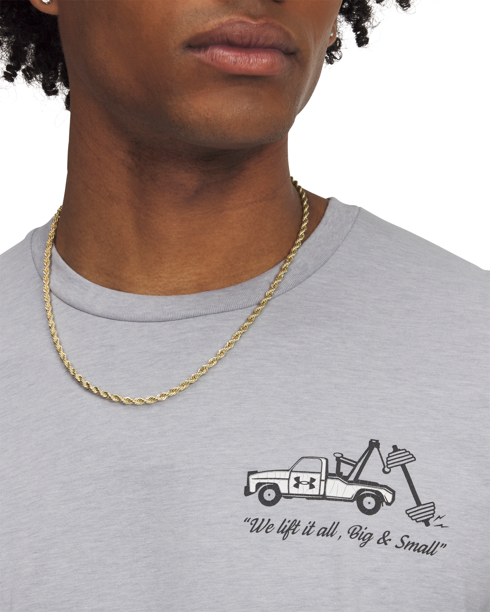 UNDER ARMOUR, M 60/40s Body Shop Ss