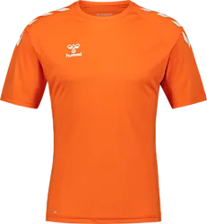 Core Xk Poly Tee Ss - Orange Standard Small1x1
