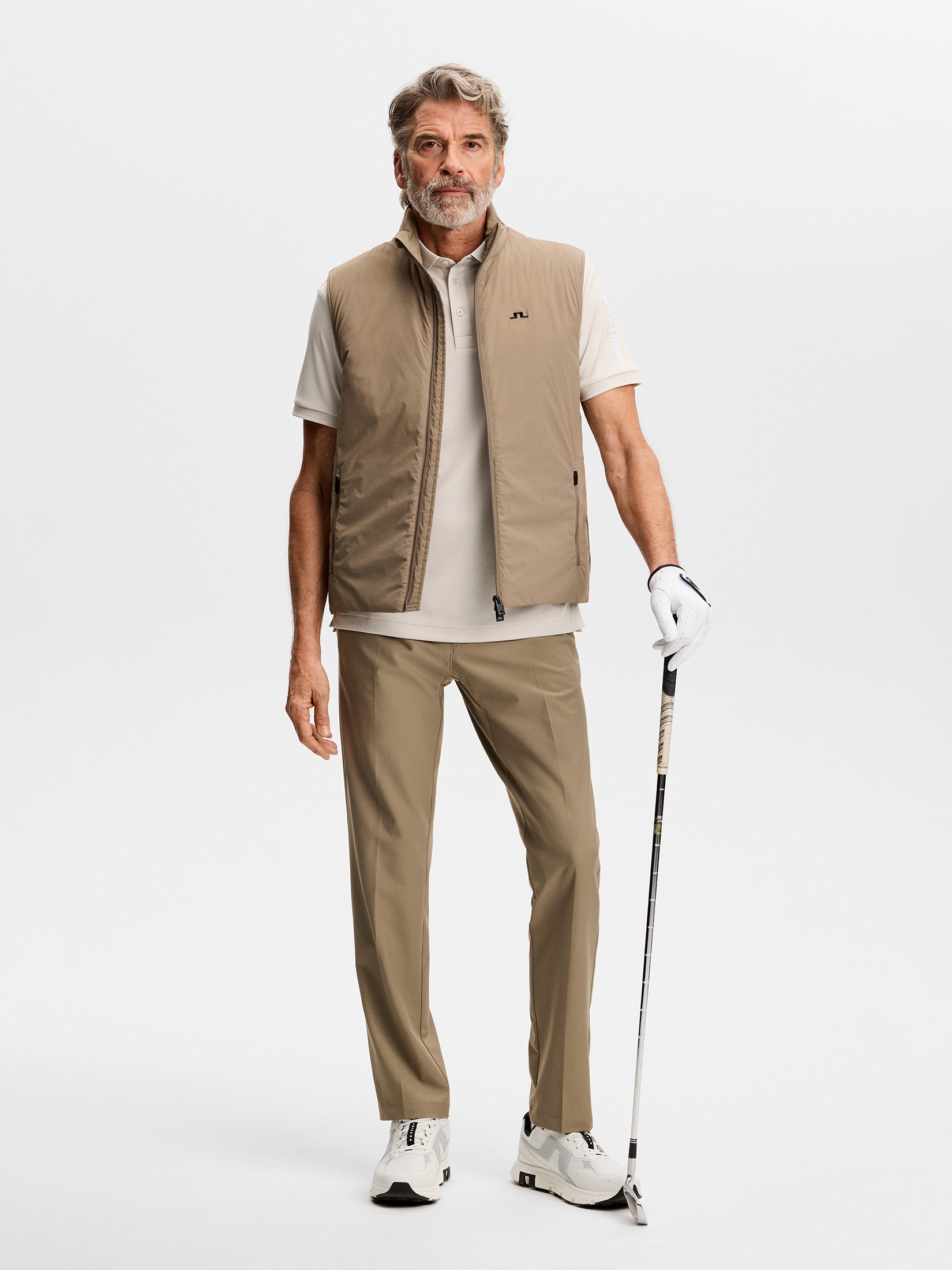 J LINDEBERG, M TOUR TECH POLO