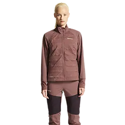 Adv Nordic Training Speed Jacket 2 W - Rose Brown Model01 Small1x1