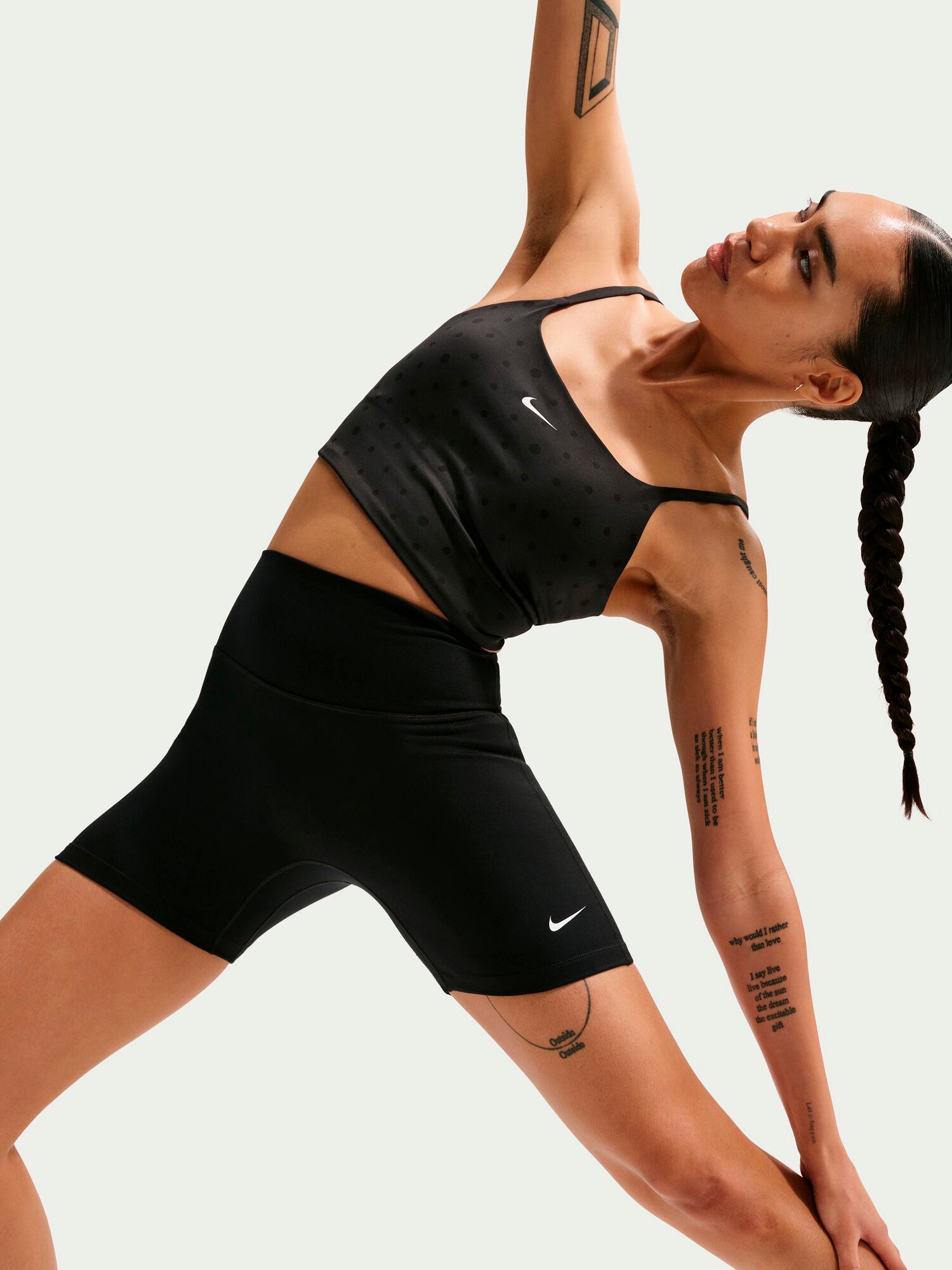 NIKE, NIKE ONE WOMEN'S HIGH-WAISTED 5" BI