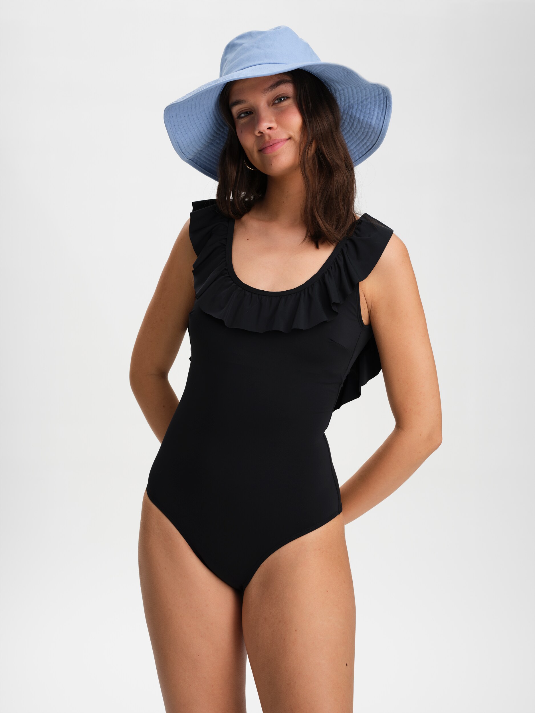 SOC, W Beach Frill Suit