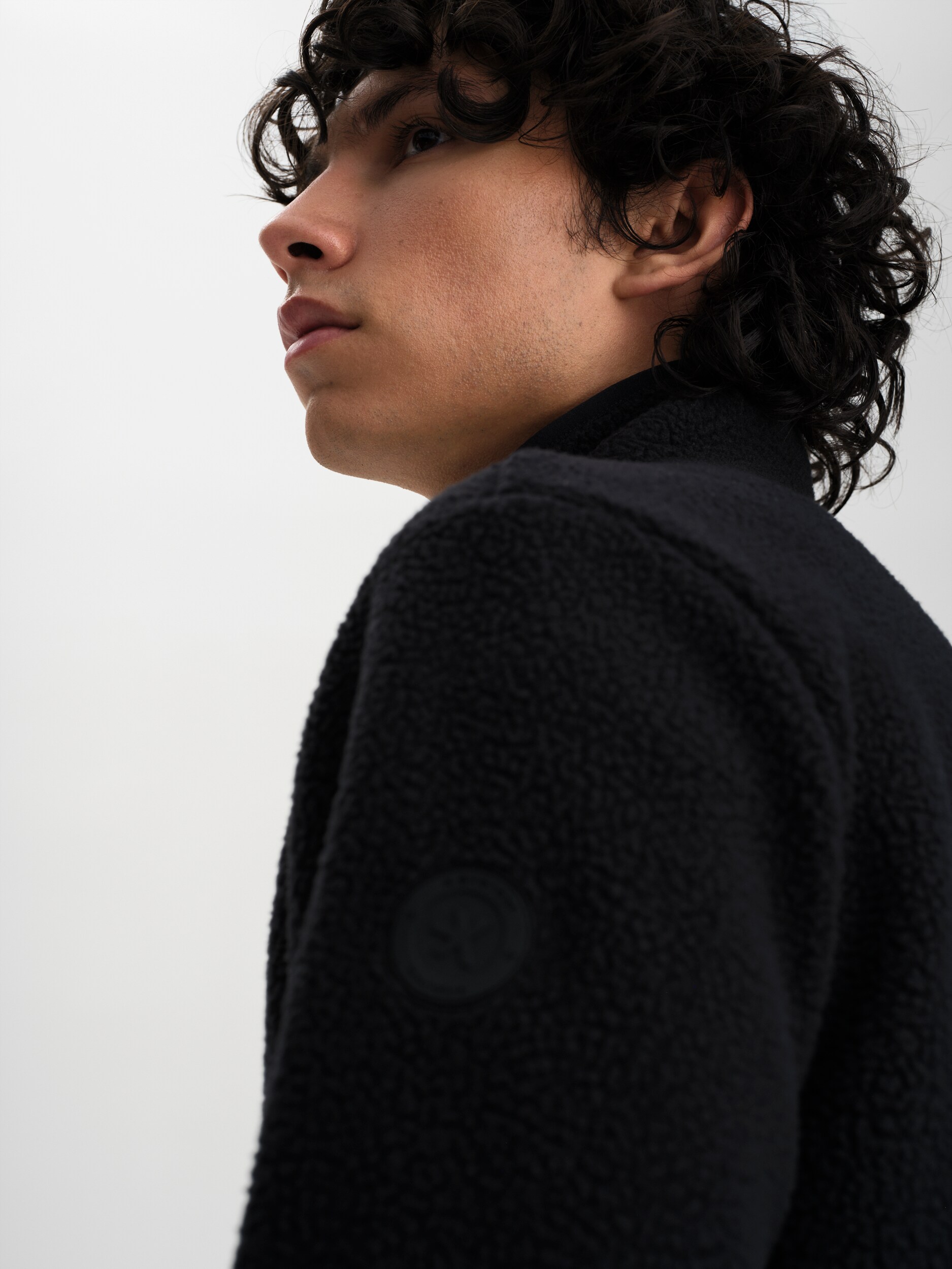 EVEREST, M Pile Zip Shirt