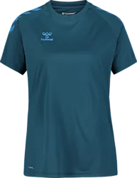 Core Xk Poly Tee Ss W - Blue Coral Standard Small1x1