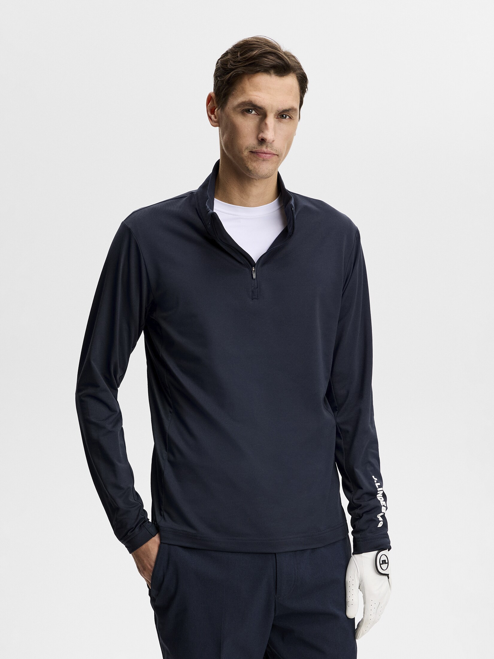 
J LINDEBERG, 
M TOUR TECH MID LAYER, 
Detail 1
