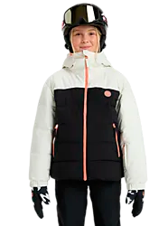 J Snowyhill Puffy Girl Jkt - Whisper White Model01 Small1x1