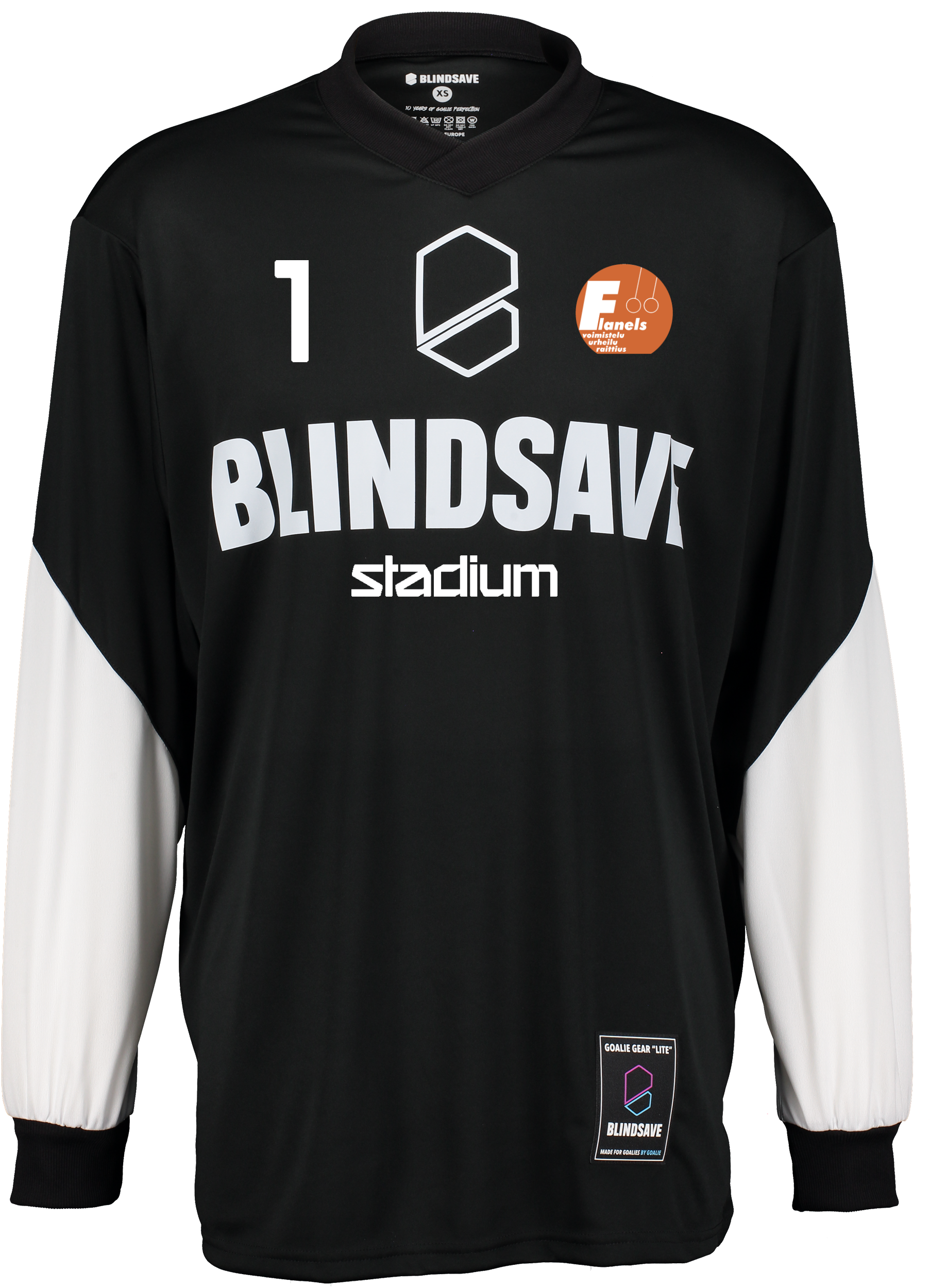 
BLINDSAVE, 
Lite Goalie Jersey, 
Detail 1
