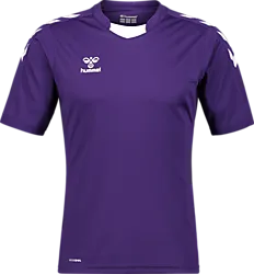 Core Xk Poly Jsy Ss - Acai/White Standard Small1x1