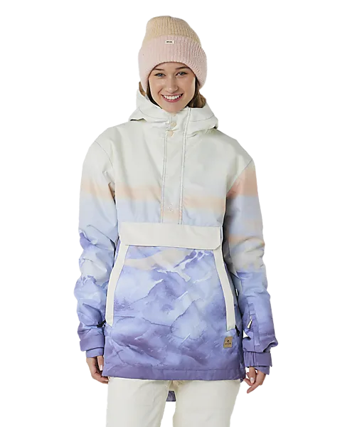 374816104101 RIP CURL W Rider Anorak Jacket 374816104101 RIP CURL W Rider Anorak Jacket Model01 Detail