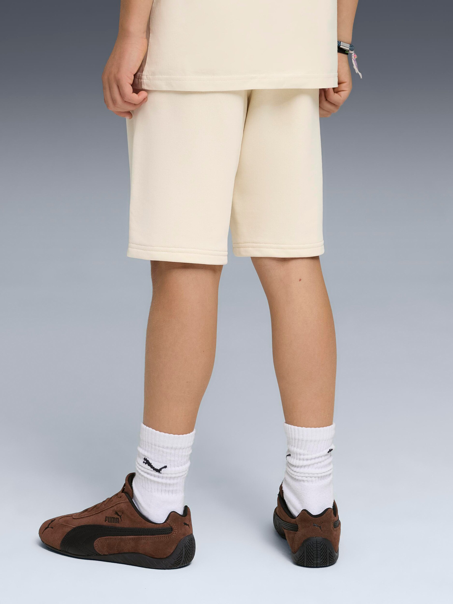 PUMA, J ESS SMALL NO.1 LOGO SHORTS TR B