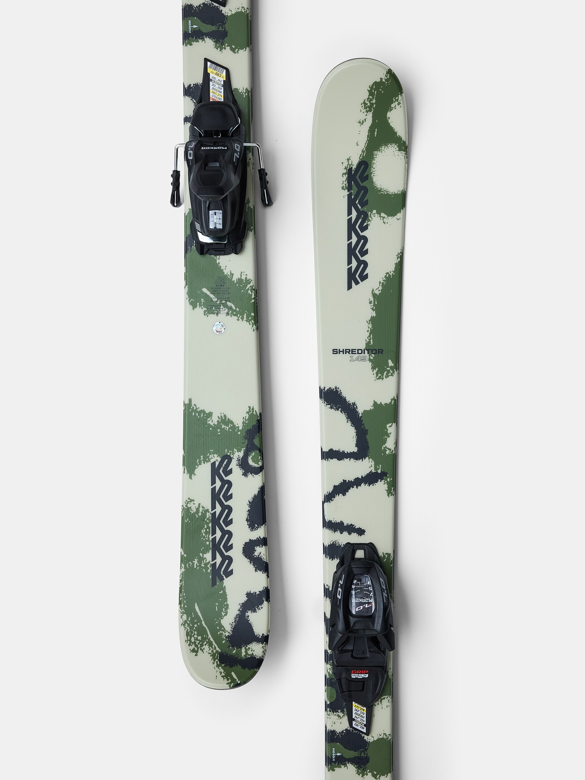 K2, Shreditor Fdt Jr + 7.5