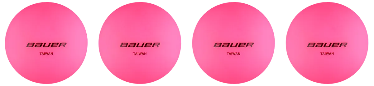 BAUER Хоккейный мяч Cool Pink, 4 шт.