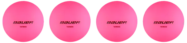 BAUER Хоккейный мяч Cool Pink, 4 шт.