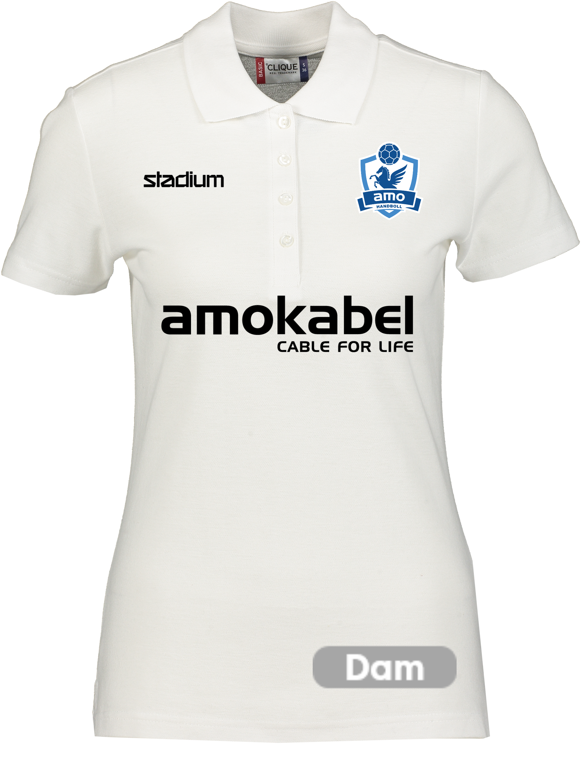 
CLIQUE, 
Basic Polo W, 
Detail 1
