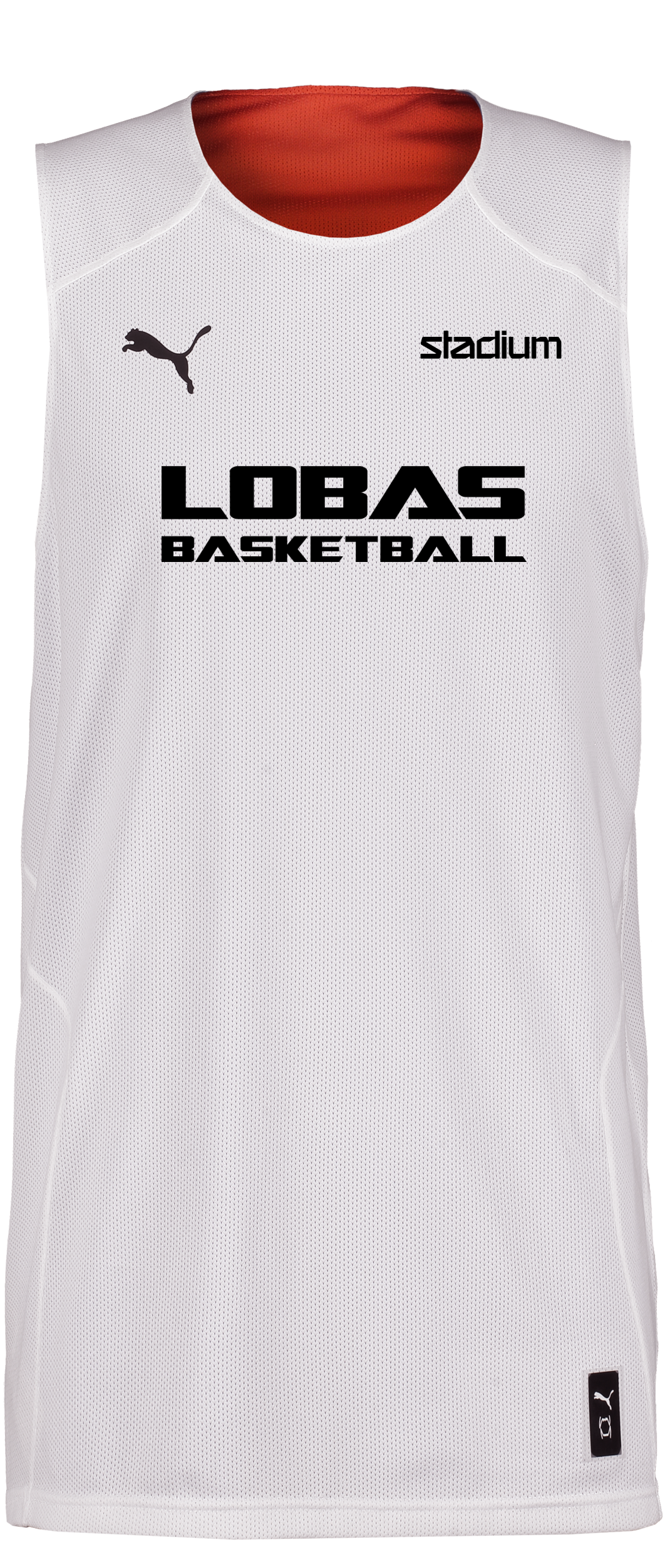 PUMA, Hoops Team Reverse Practice Jersey